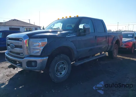 2016 Ford F-250 Xlt из США, поврежденный, VIN 1FT7W2B67GEB47200